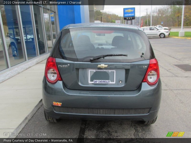 Wintergreen / Charcoal 2010 Chevrolet Aveo Aveo5 LT