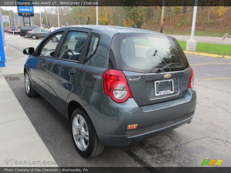 Wintergreen / Charcoal 2010 Chevrolet Aveo Aveo5 LT