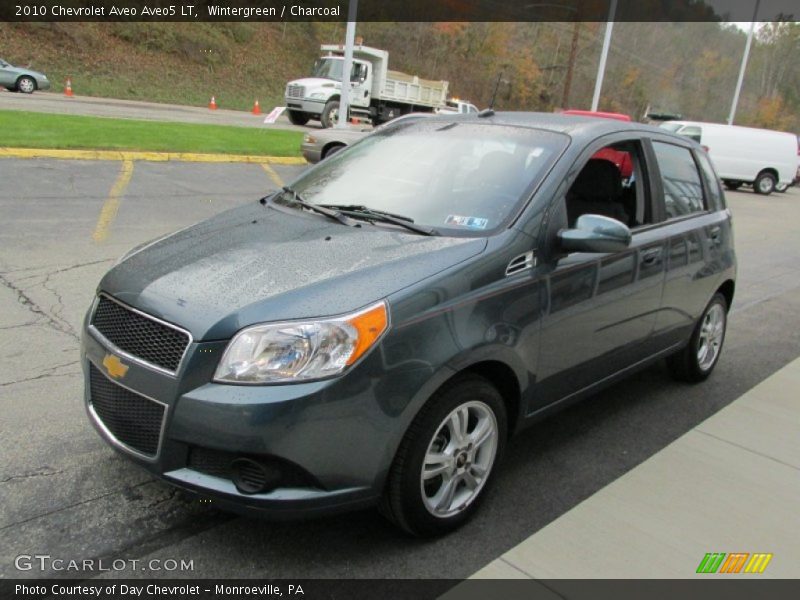 Wintergreen / Charcoal 2010 Chevrolet Aveo Aveo5 LT