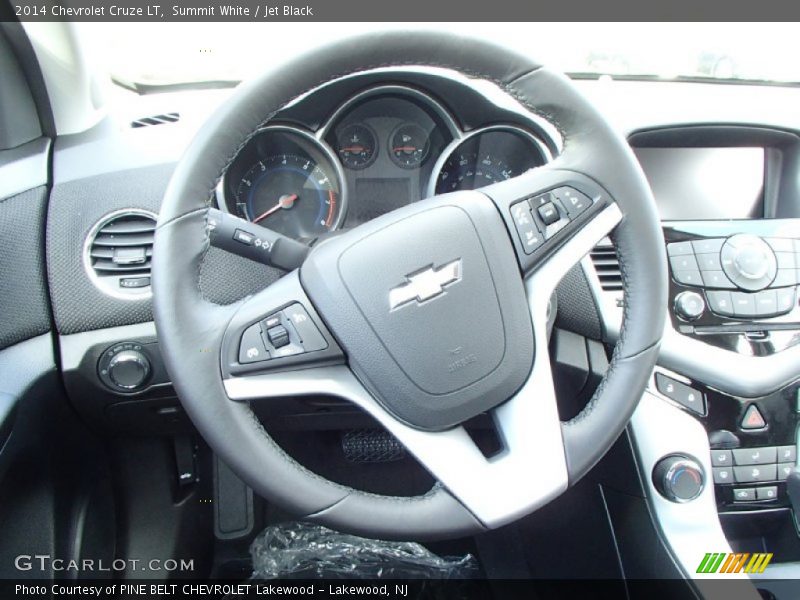 Summit White / Jet Black 2014 Chevrolet Cruze LT