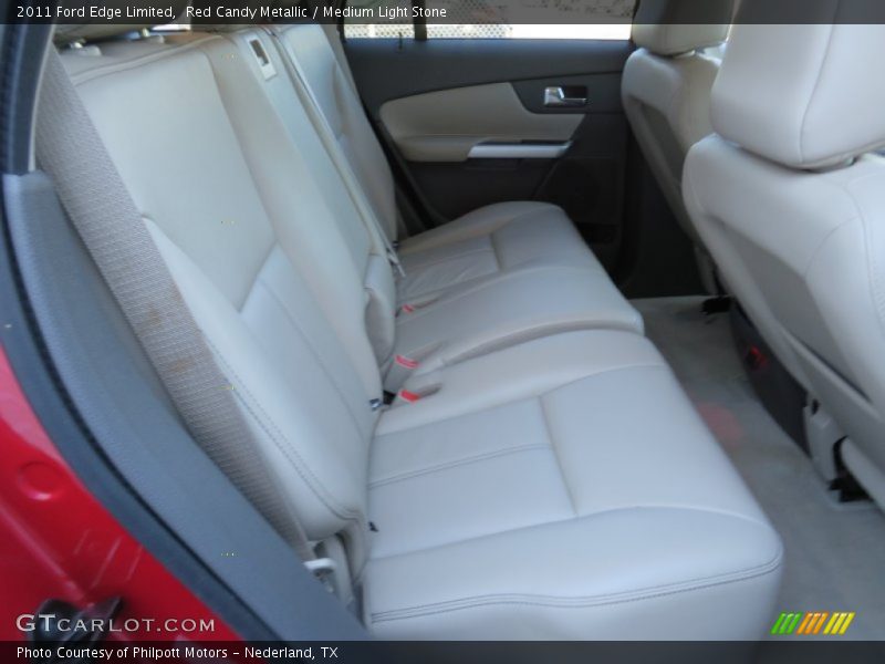 Red Candy Metallic / Medium Light Stone 2011 Ford Edge Limited