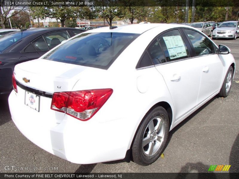 Summit White / Jet Black 2014 Chevrolet Cruze LT
