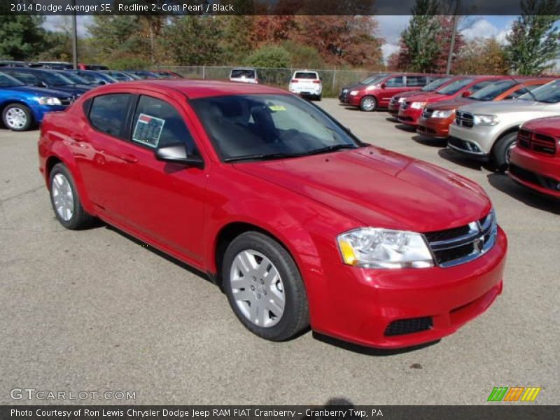 Redline 2-Coat Pearl / Black 2014 Dodge Avenger SE