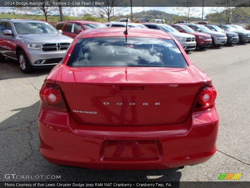 Redline 2-Coat Pearl / Black 2014 Dodge Avenger SE