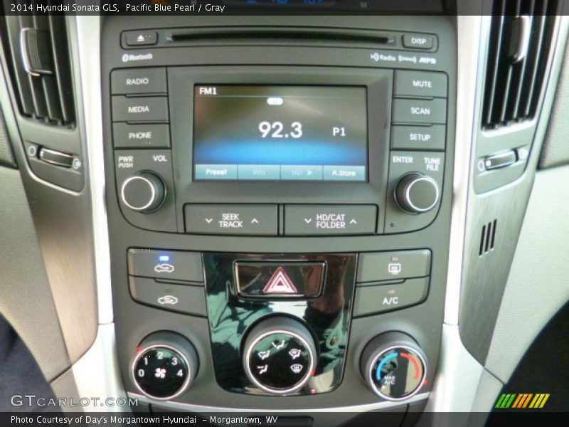 Controls of 2014 Sonata GLS