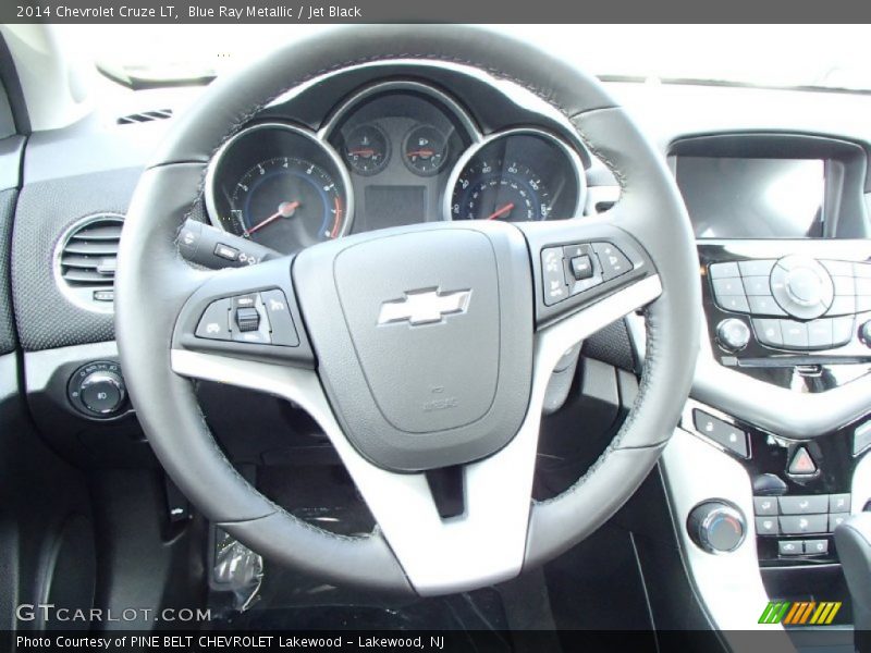 Blue Ray Metallic / Jet Black 2014 Chevrolet Cruze LT