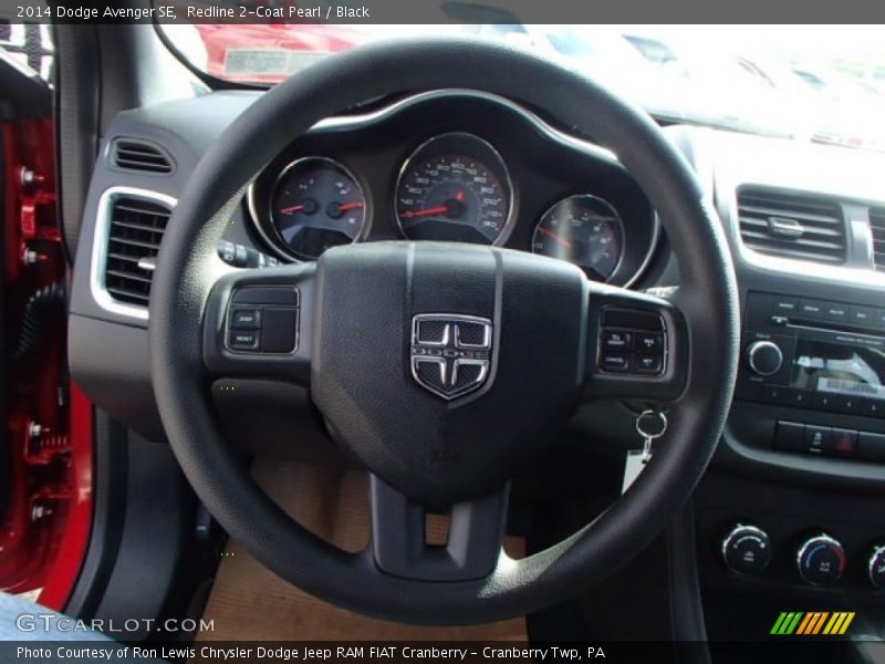 Redline 2-Coat Pearl / Black 2014 Dodge Avenger SE
