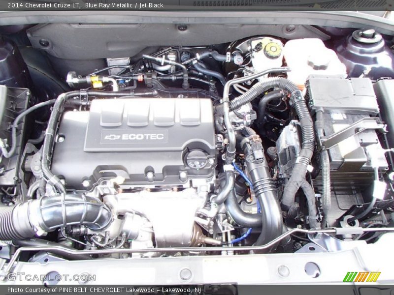 Blue Ray Metallic / Jet Black 2014 Chevrolet Cruze LT