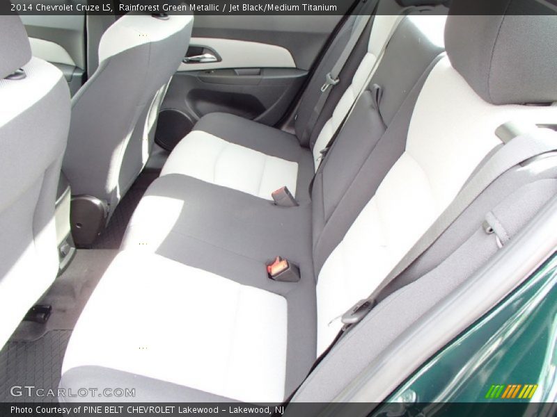 Rainforest Green Metallic / Jet Black/Medium Titanium 2014 Chevrolet Cruze LS