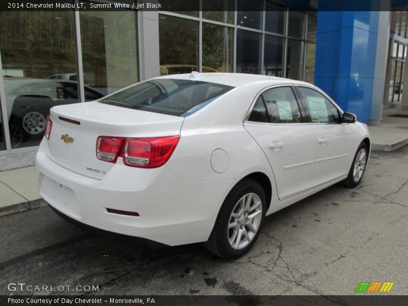 Summit White / Jet Black 2014 Chevrolet Malibu LT