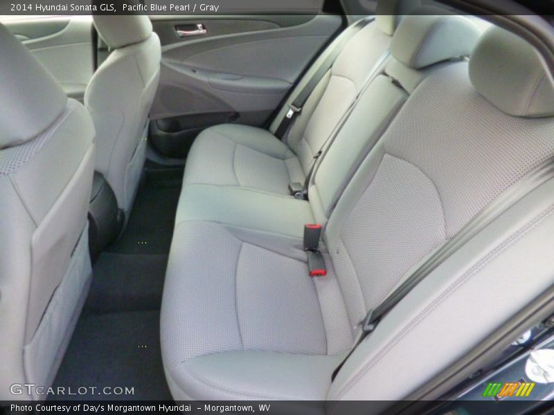 Rear Seat of 2014 Sonata GLS