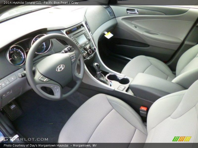 Gray Interior - 2014 Sonata GLS 