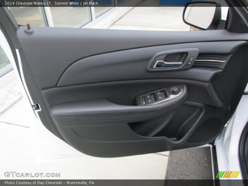 Summit White / Jet Black 2014 Chevrolet Malibu LT