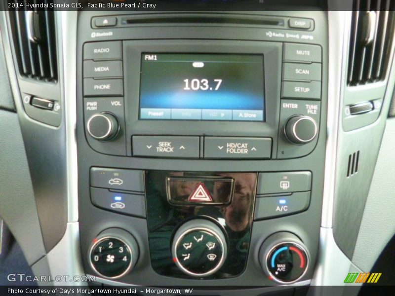 Controls of 2014 Sonata GLS