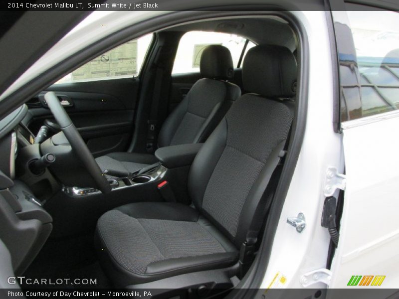 Summit White / Jet Black 2014 Chevrolet Malibu LT