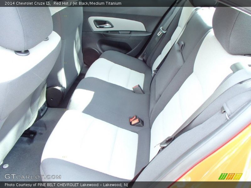 Red Hot / Jet Black/Medium Titanium 2014 Chevrolet Cruze LS