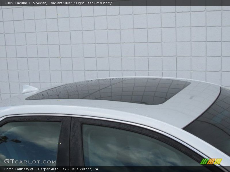 Radiant Silver / Light Titanium/Ebony 2009 Cadillac CTS Sedan