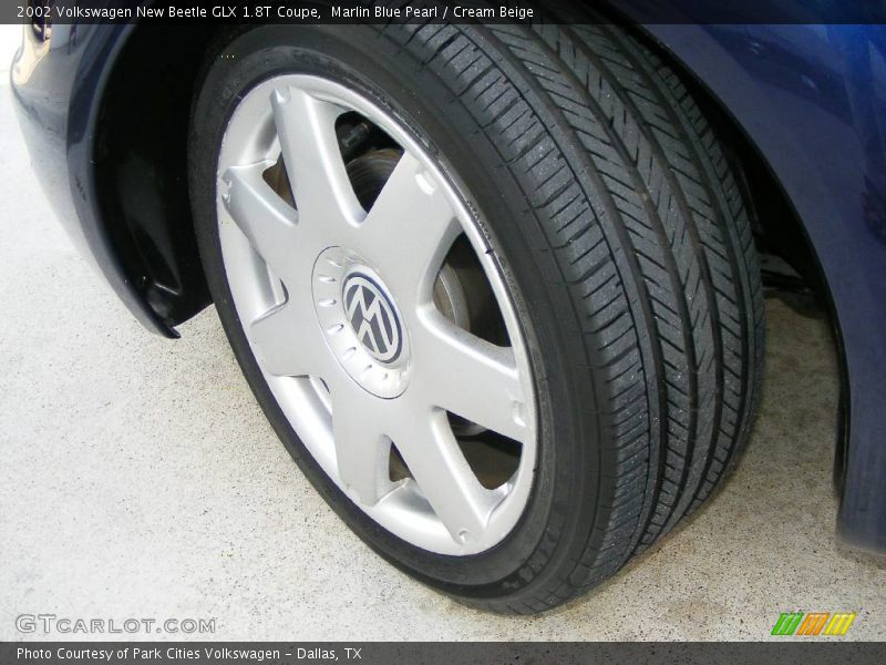 Marlin Blue Pearl / Cream Beige 2002 Volkswagen New Beetle GLX 1.8T Coupe