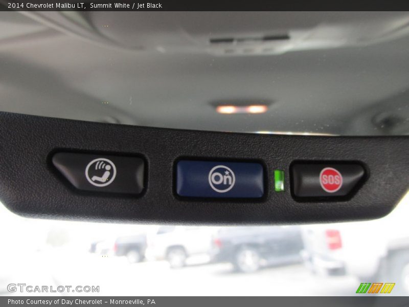 Summit White / Jet Black 2014 Chevrolet Malibu LT