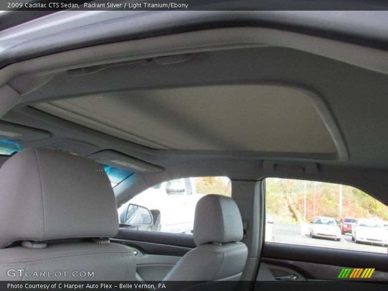 Radiant Silver / Light Titanium/Ebony 2009 Cadillac CTS Sedan