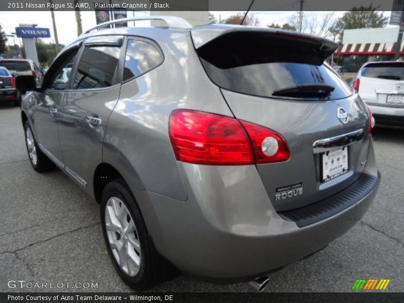 Platinum Graphite / Black 2011 Nissan Rogue SL AWD