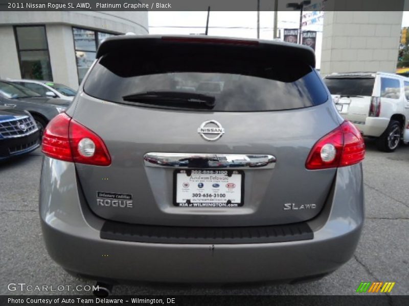 Platinum Graphite / Black 2011 Nissan Rogue SL AWD