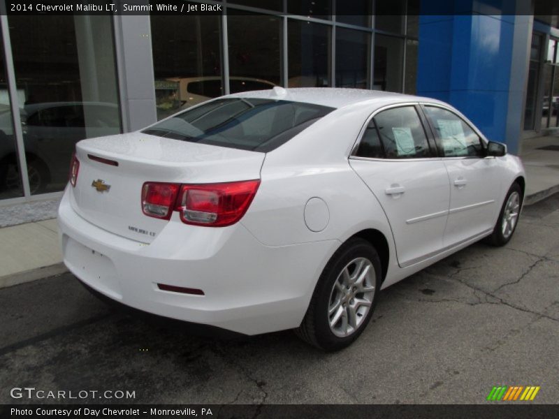 Summit White / Jet Black 2014 Chevrolet Malibu LT