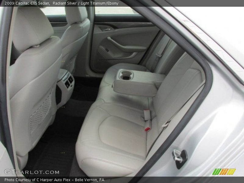 Radiant Silver / Light Titanium/Ebony 2009 Cadillac CTS Sedan