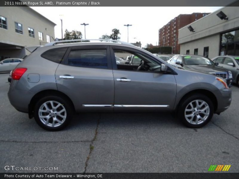 Platinum Graphite / Black 2011 Nissan Rogue SL AWD