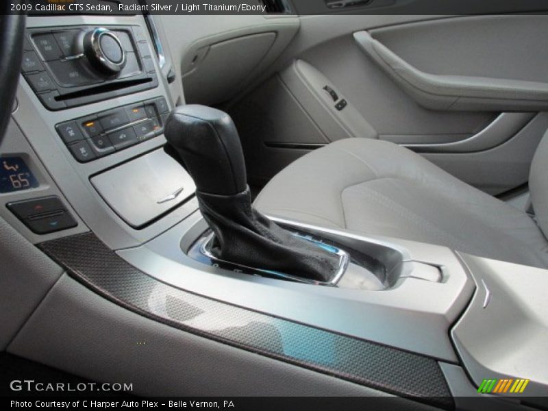 Radiant Silver / Light Titanium/Ebony 2009 Cadillac CTS Sedan