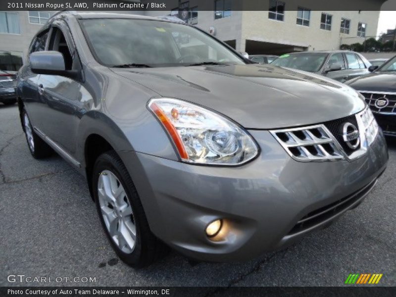 Platinum Graphite / Black 2011 Nissan Rogue SL AWD