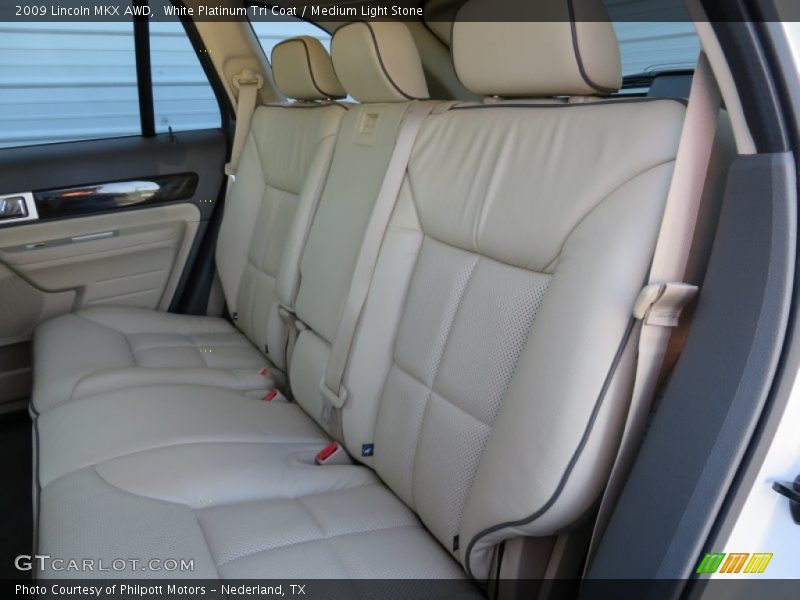 White Platinum Tri Coat / Medium Light Stone 2009 Lincoln MKX AWD