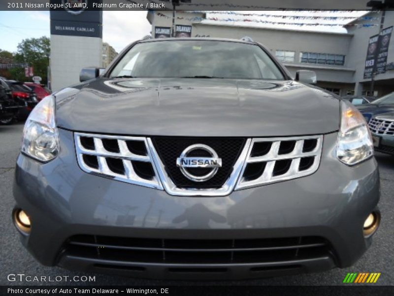 Platinum Graphite / Black 2011 Nissan Rogue SL AWD