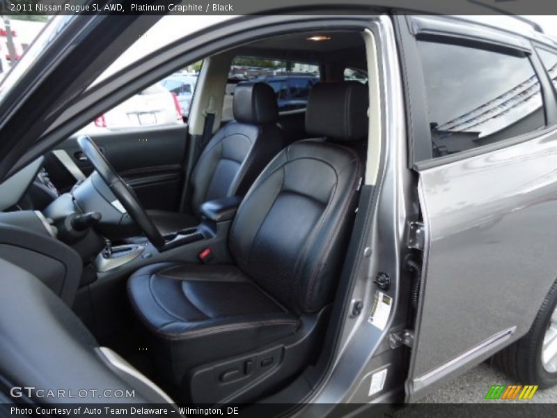 Platinum Graphite / Black 2011 Nissan Rogue SL AWD