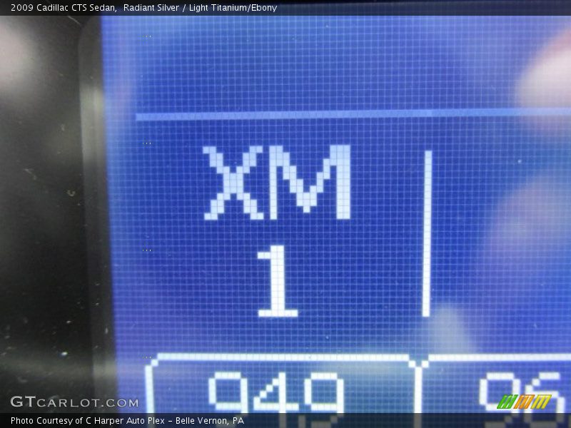 Radiant Silver / Light Titanium/Ebony 2009 Cadillac CTS Sedan