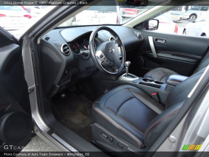 Platinum Graphite / Black 2011 Nissan Rogue SL AWD