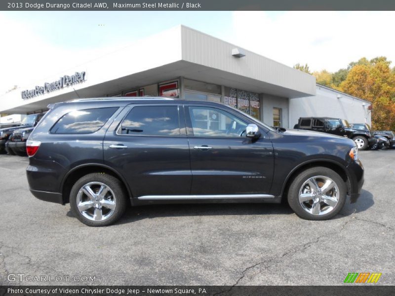 Maximum Steel Metallic / Black 2013 Dodge Durango Citadel AWD