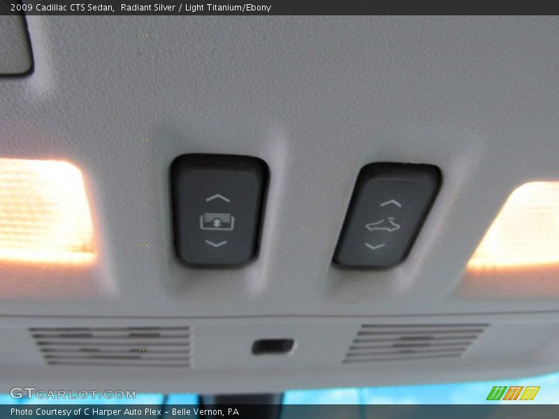 Radiant Silver / Light Titanium/Ebony 2009 Cadillac CTS Sedan