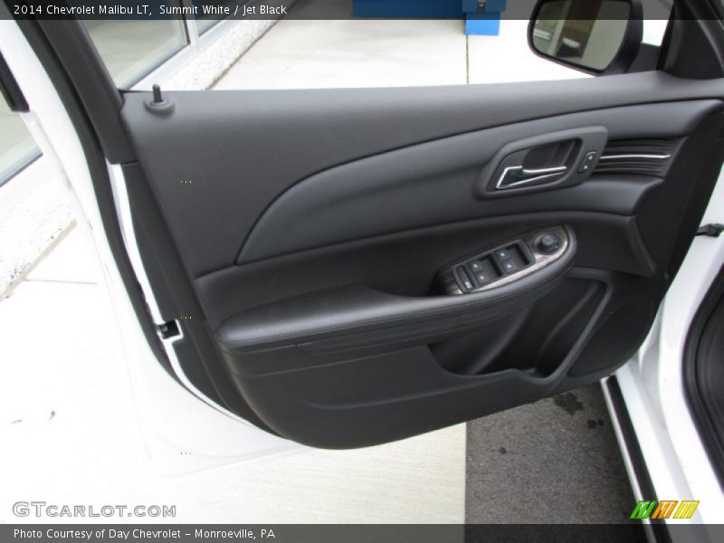 Summit White / Jet Black 2014 Chevrolet Malibu LT