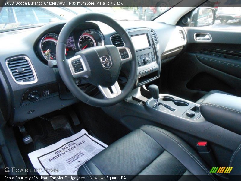 Maximum Steel Metallic / Black 2013 Dodge Durango Citadel AWD
