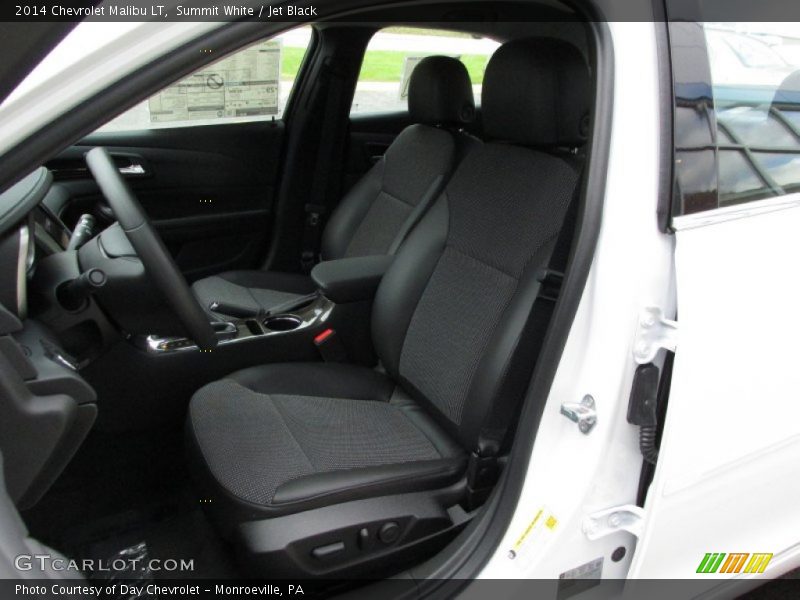 Summit White / Jet Black 2014 Chevrolet Malibu LT