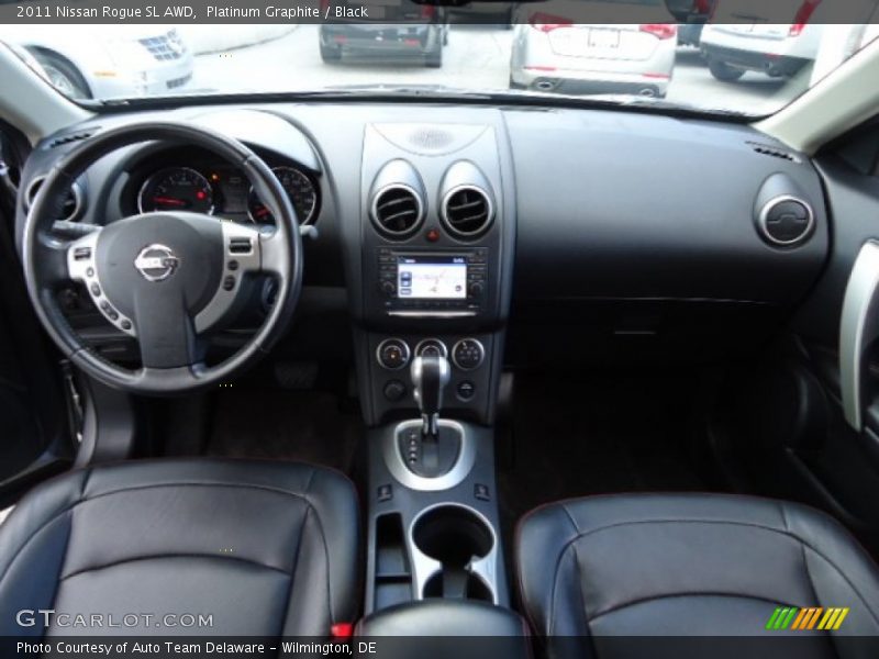 Platinum Graphite / Black 2011 Nissan Rogue SL AWD