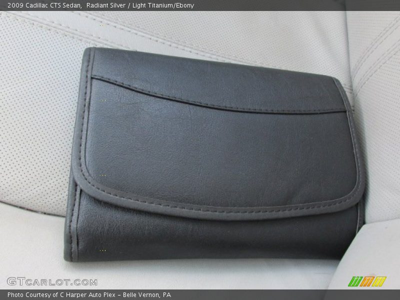 Radiant Silver / Light Titanium/Ebony 2009 Cadillac CTS Sedan