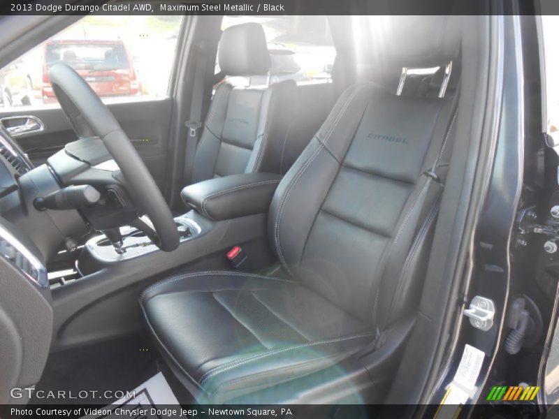 Maximum Steel Metallic / Black 2013 Dodge Durango Citadel AWD