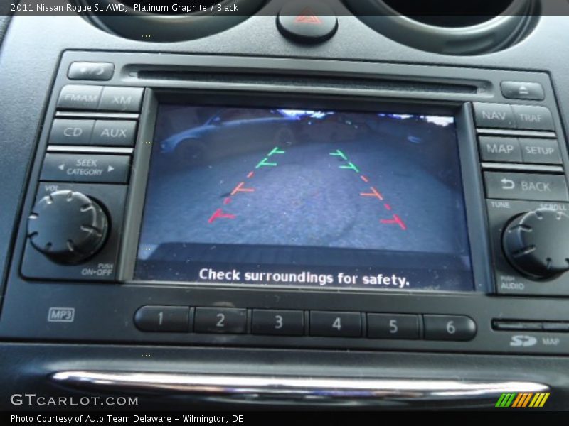 Platinum Graphite / Black 2011 Nissan Rogue SL AWD