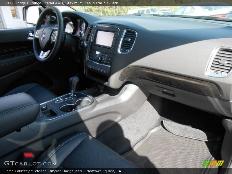 Maximum Steel Metallic / Black 2013 Dodge Durango Citadel AWD