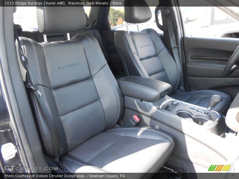 Maximum Steel Metallic / Black 2013 Dodge Durango Citadel AWD