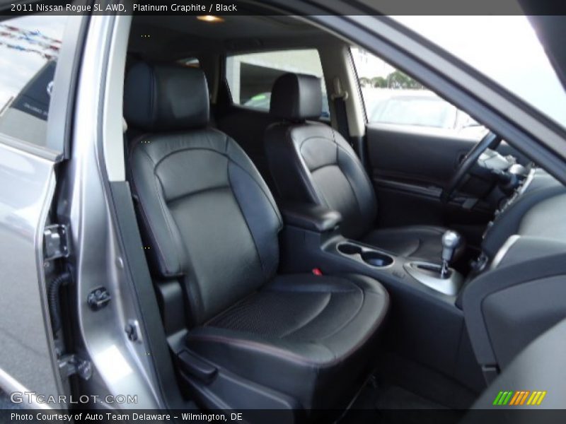 Platinum Graphite / Black 2011 Nissan Rogue SL AWD