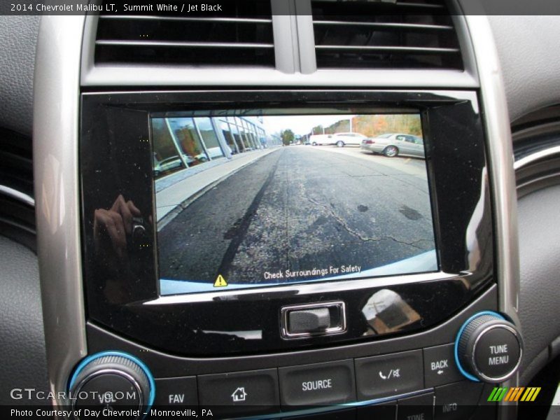 Summit White / Jet Black 2014 Chevrolet Malibu LT