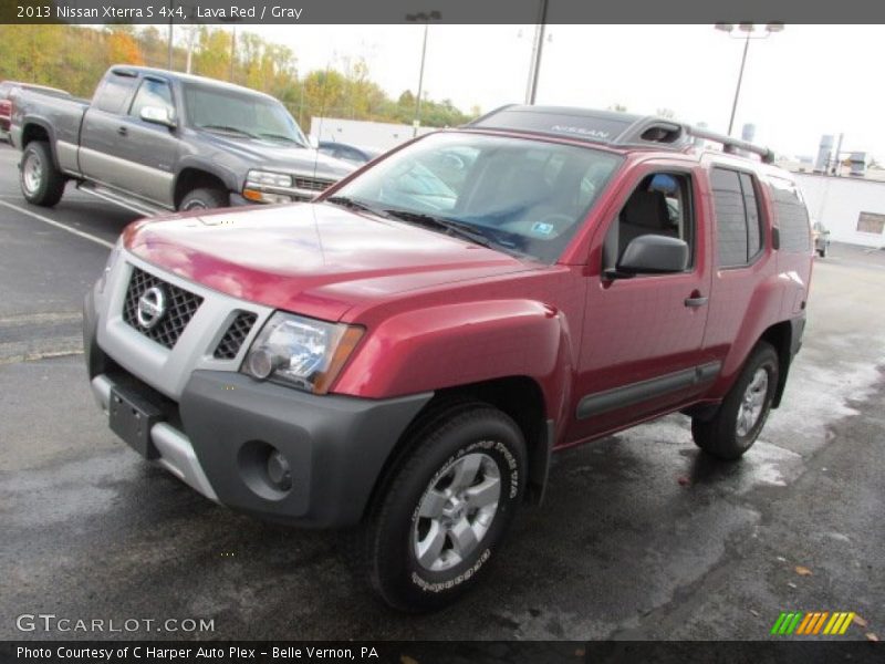 Lava Red / Gray 2013 Nissan Xterra S 4x4